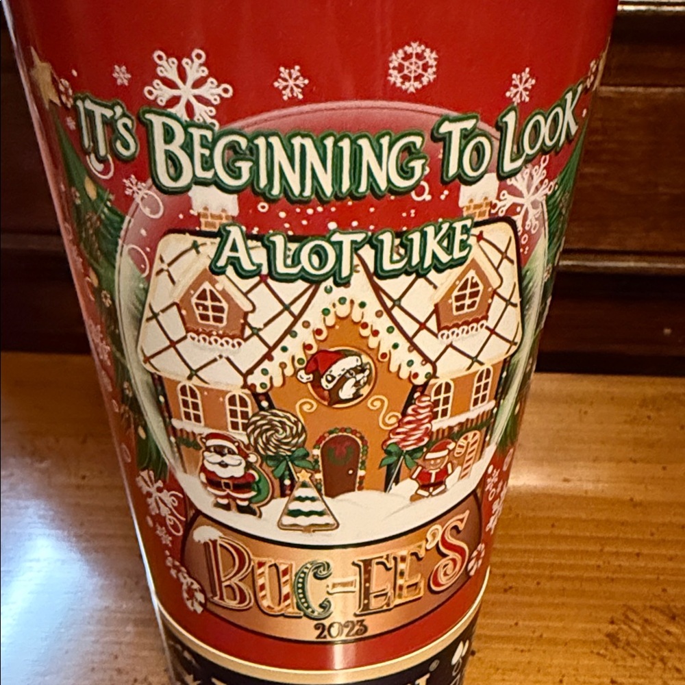 Bucees 2023 Red Holiday Tumbler